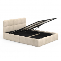 Lit Coffre BUBBLE 140x190cm avec sommier