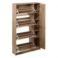 Range Chaussures 4 Tiroirs + Miroir