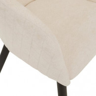 Fauteuil velours MARLO