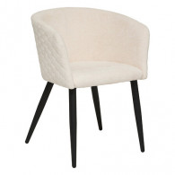 Fauteuil velours MARLO
