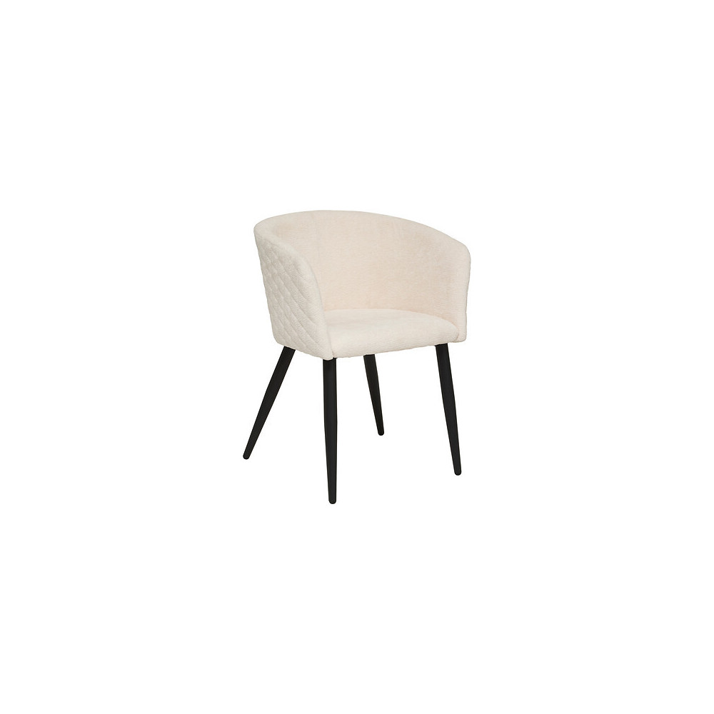 Fauteuil velours MARLO