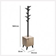 Porte Manteaux Bois