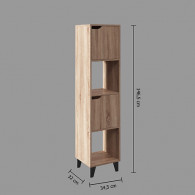 Étagère 4 Cases Bois