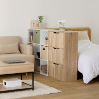 Étagère 6 Cases Bois