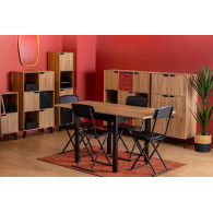 Étagère 6 Cases Bois