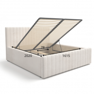 Lit Coffre BATTINA 160x200Cm