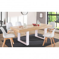 Table à Manger BRIXTON Extensible 160-200cm