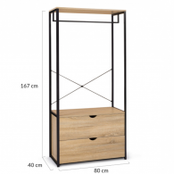 Dressing MEMPHIS 2 Tiroirs