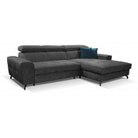 Canapé d'Angle  avec Têtières Réglables GINO