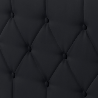 Lit coffre 160X200CM Noir + sommier