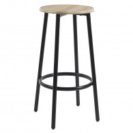 TABLE MANGE DEBOUT ET 4 TABOURETS