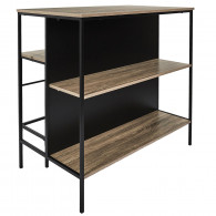TABLE ILOT 2 TABOURETS