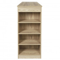 TABLE DE BAR MANGE DEBOUT ETAGERES CHEERS BOIS