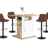 Ilot central de cuisine  avec rangements