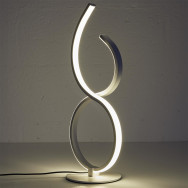 LAMPE LED DESIGN BLANC