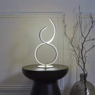 LAMPE LED DESIGN BLANC