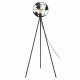 LAMPADAIRE METAL NOIR GLOBE