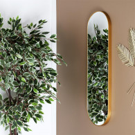 MIROIR DORE 30X100CM