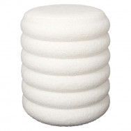 POUF RANGEMENT BOUCLETTE