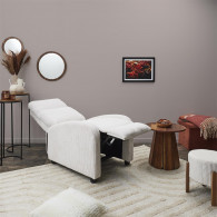 Fauteuil DREAM Côtelé SCOTT Beige