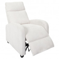 Fauteuil DREAM Côtelé SCOTT Beige