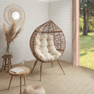 Fauteuil OEUF Coussin Beige