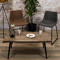 TABLE BASSE FOREST NOIR