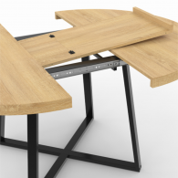 Table à manger extensible 120-160 cm