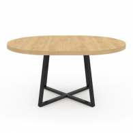 Table à manger extensible 120-160 cm