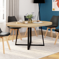 Table à manger extensible 120-160 cm
