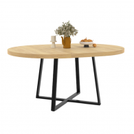 Table à manger extensible 120-160 cm