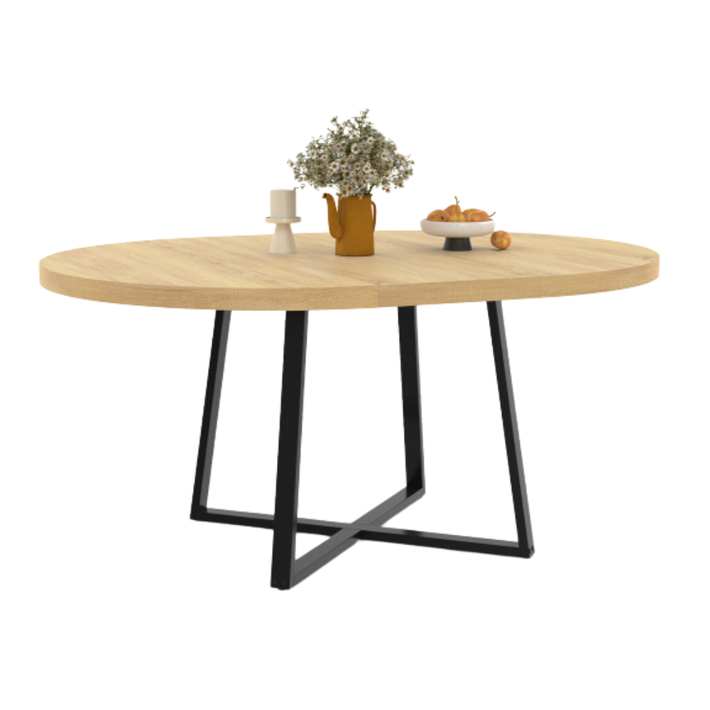 Table à manger extensible 120-160 cm