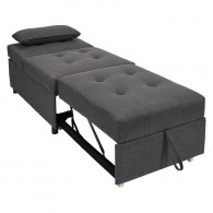 Fauteuil Convertible MALMO Gris